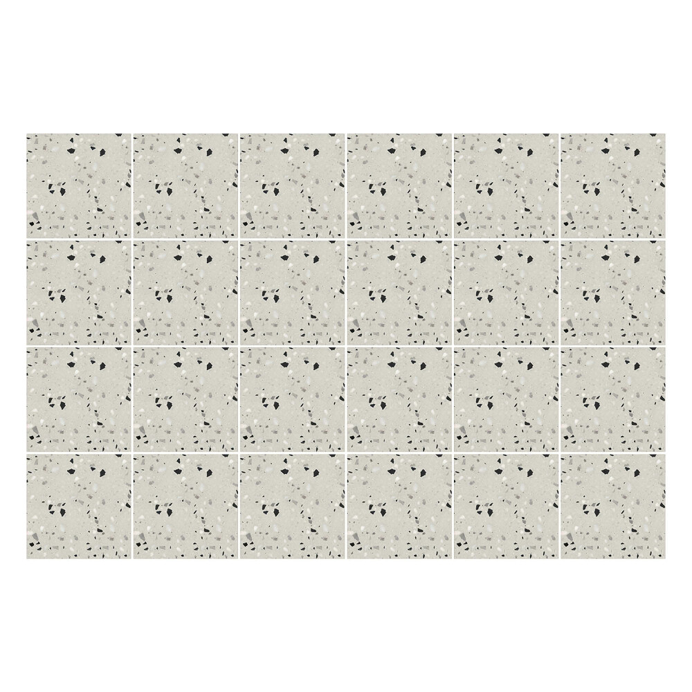 Nálepka na dlaždice Abstraktní motiv s tvary