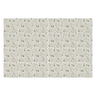 Nálepka na dlaždice Abstraktní motiv s tvary