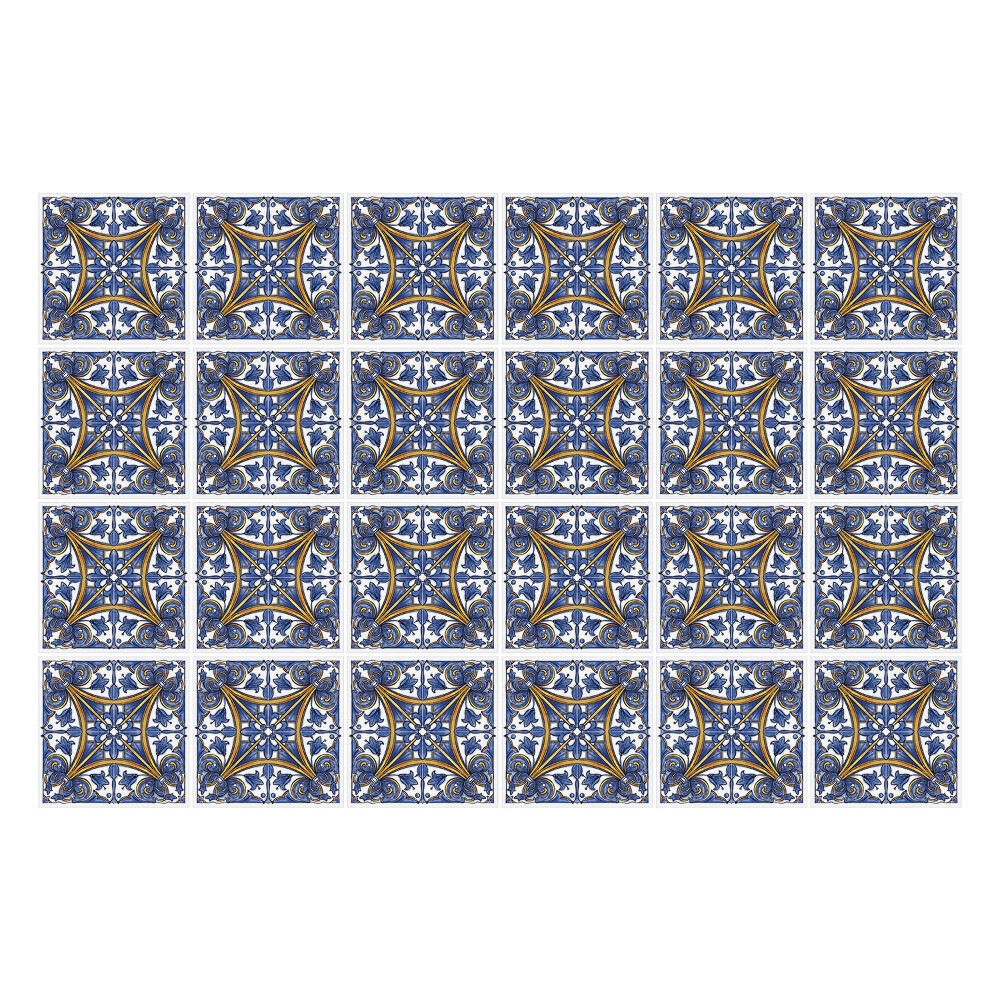 Nálepka na dlaždice Stylizované dlaždice