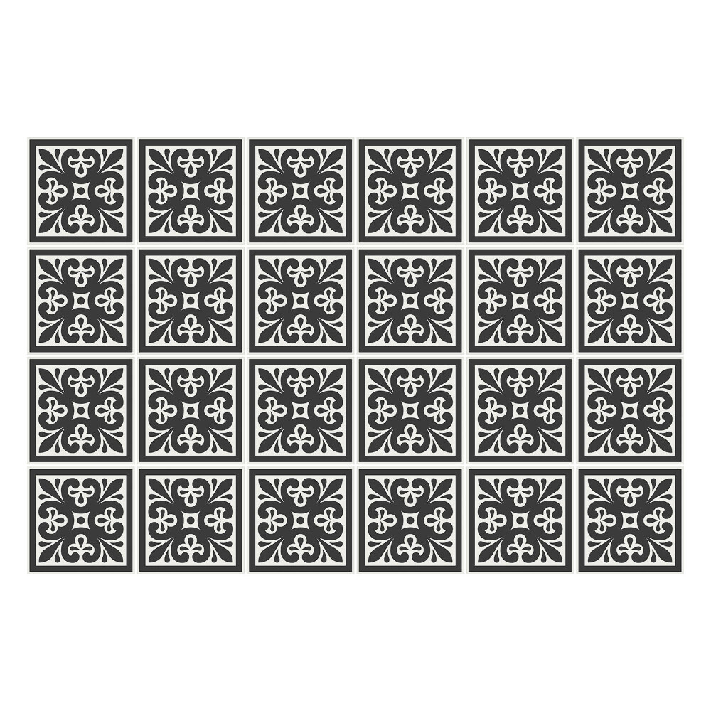 Samolepka na dlaždice Minimalisticky zdobené dlaždice
