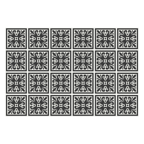 Samolepka na dlaždice Minimalisticky zdobené dlaždice