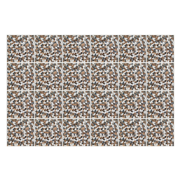 Nálepka na dlaždice Geometrické motivy v mozaice