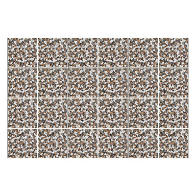 Nálepka na dlaždice Geometrické motivy v mozaice