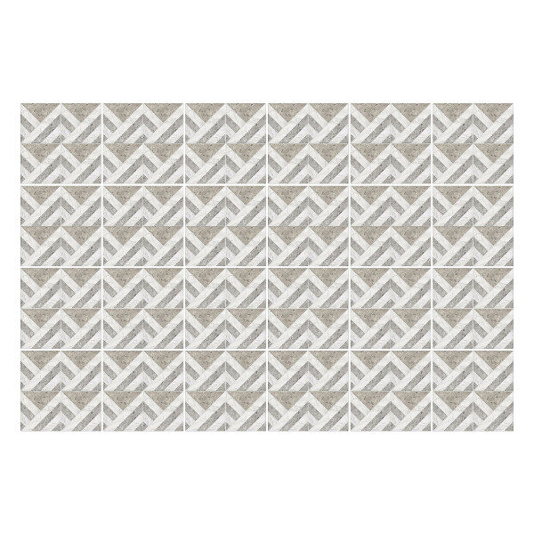 Nálepka na dlaždice Kličkuje v šachovnicovém vzoru