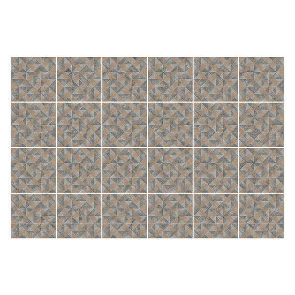 Nálepka na dlaždice Geometrické trojúhelníky