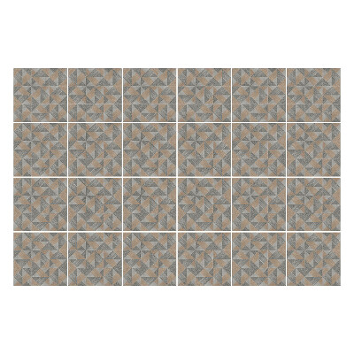 Nálepka na dlaždice Geometrické trojúhelníky