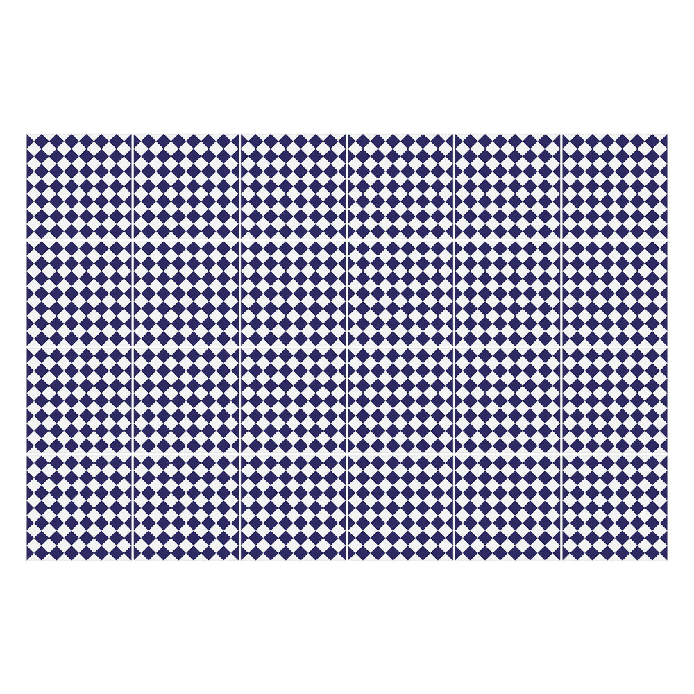 Samolepka na dlaždice Síť diamantové mřížky