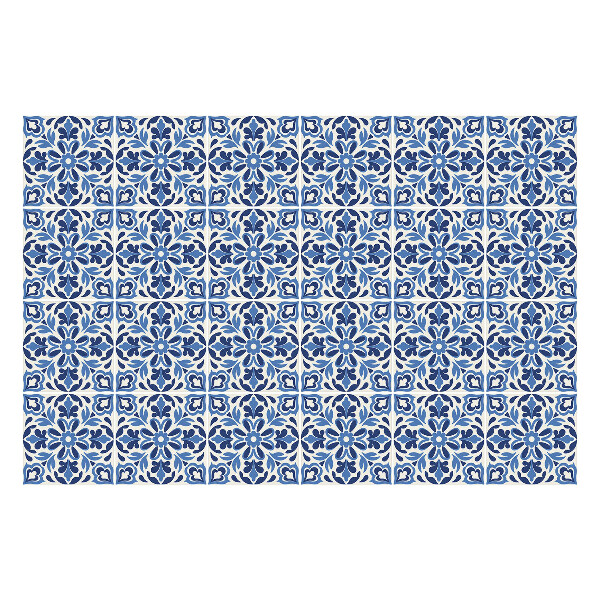 Nálepka na dlaždice Květinové ozdoby