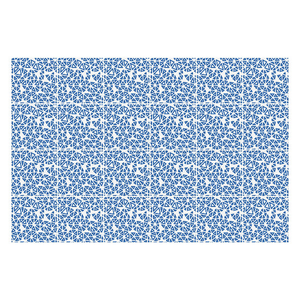 Samolepka na dlaždice Geometrie trojúhelníku