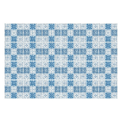 Samolepka na dlaždice Modré dlaždice