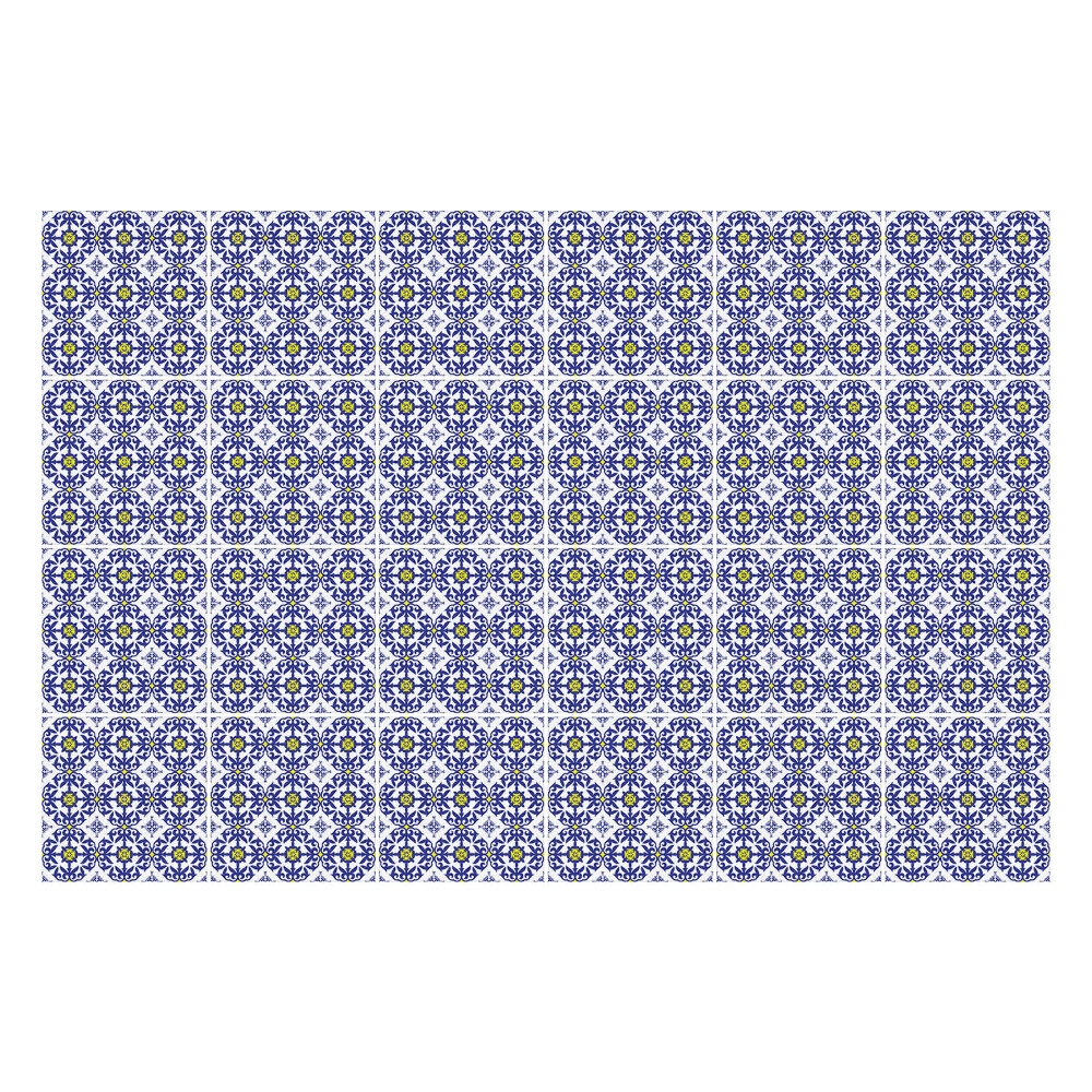 Samolepka na dlaždice Jemně zdobená mozaika