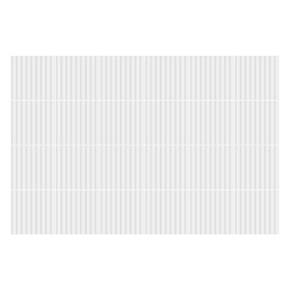 Samolepka na dlaždice Bílé lamely