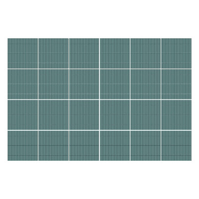 Nálepka na dlaždice Bambusový vzor