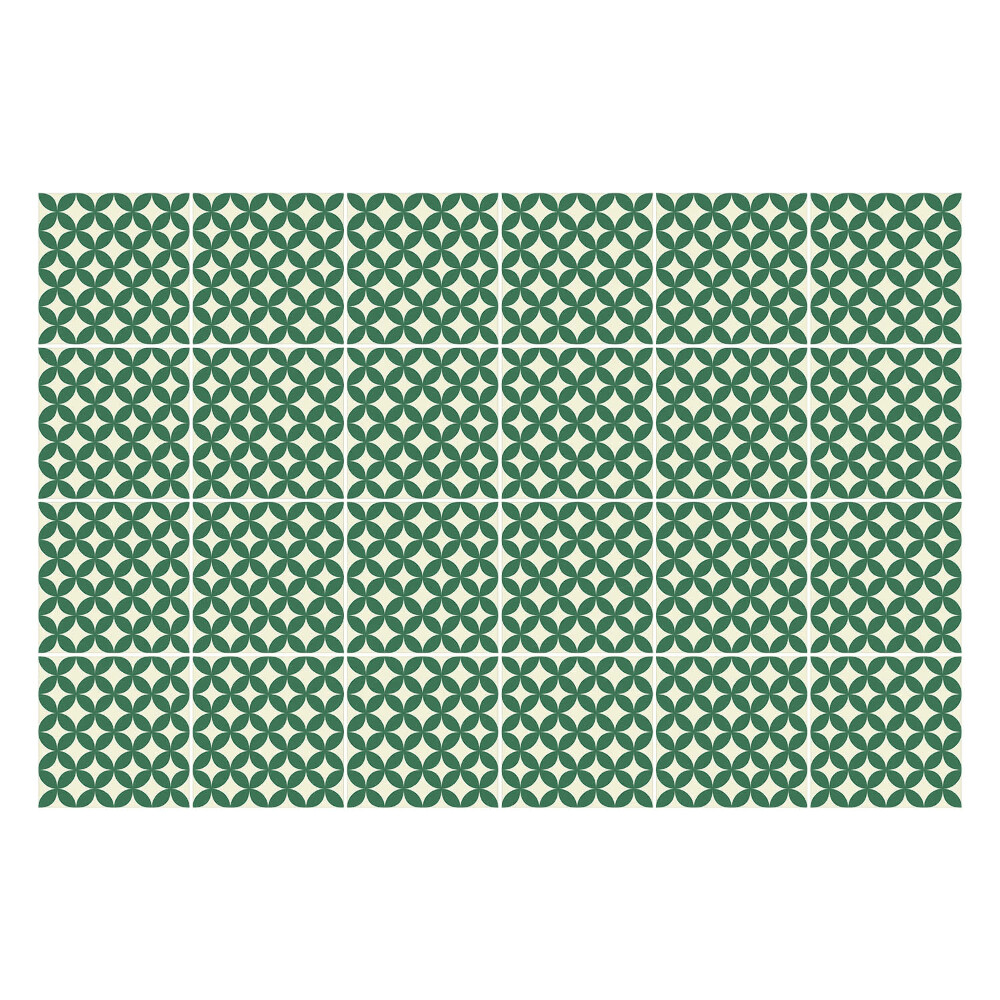 Samolepka na dlaždice Starožitný módní vzor