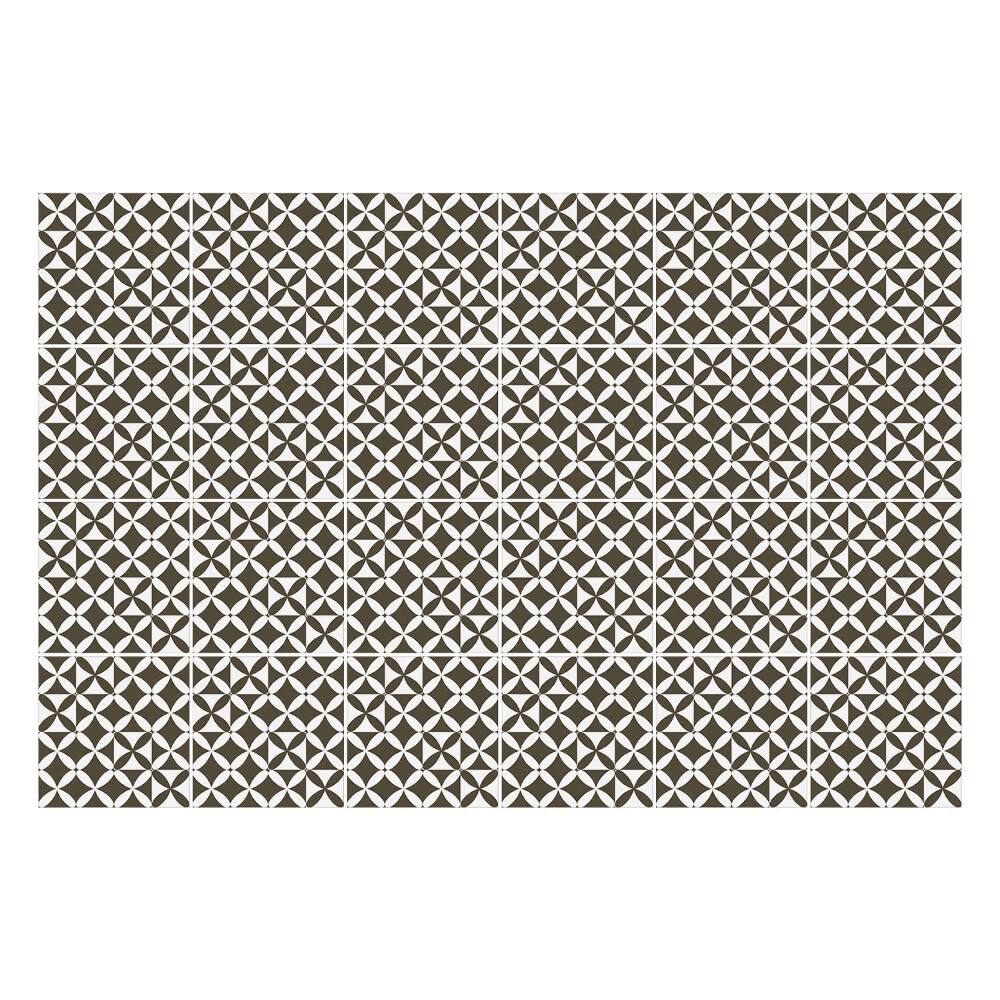 Samolepka na dlaždice Geometrický módní vzor