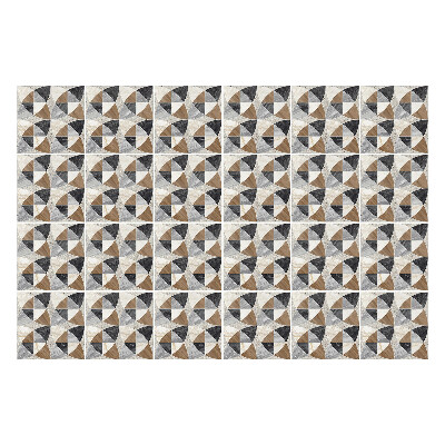 Nálepka na dlaždice Dřevo a kamenná mozaika