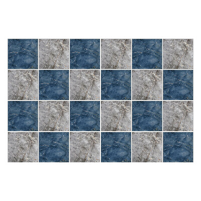 Samolepka na dlaždice Kamenná mozaika s žilkami