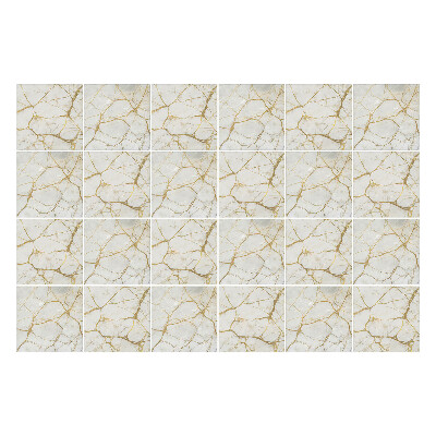 Nálepka na dlaždice Elegantní mramorový motiv