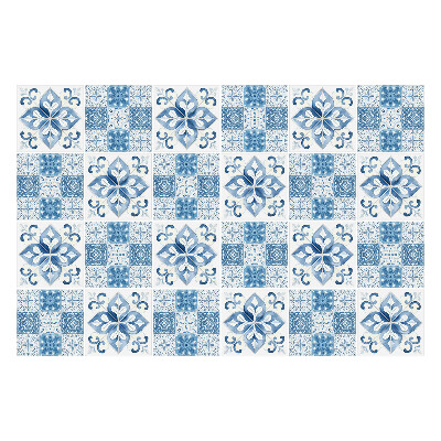 Nálepka na dlaždice Modrá dlaždicová mozaika