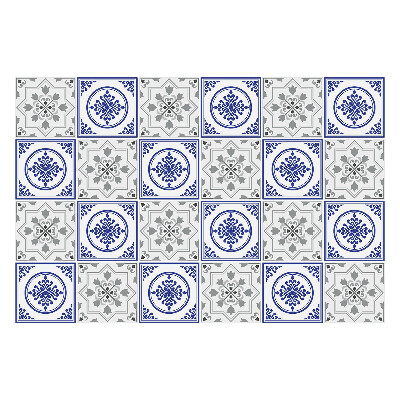 Nálepka na dlaždice Klasické dlaždice s ornamenty