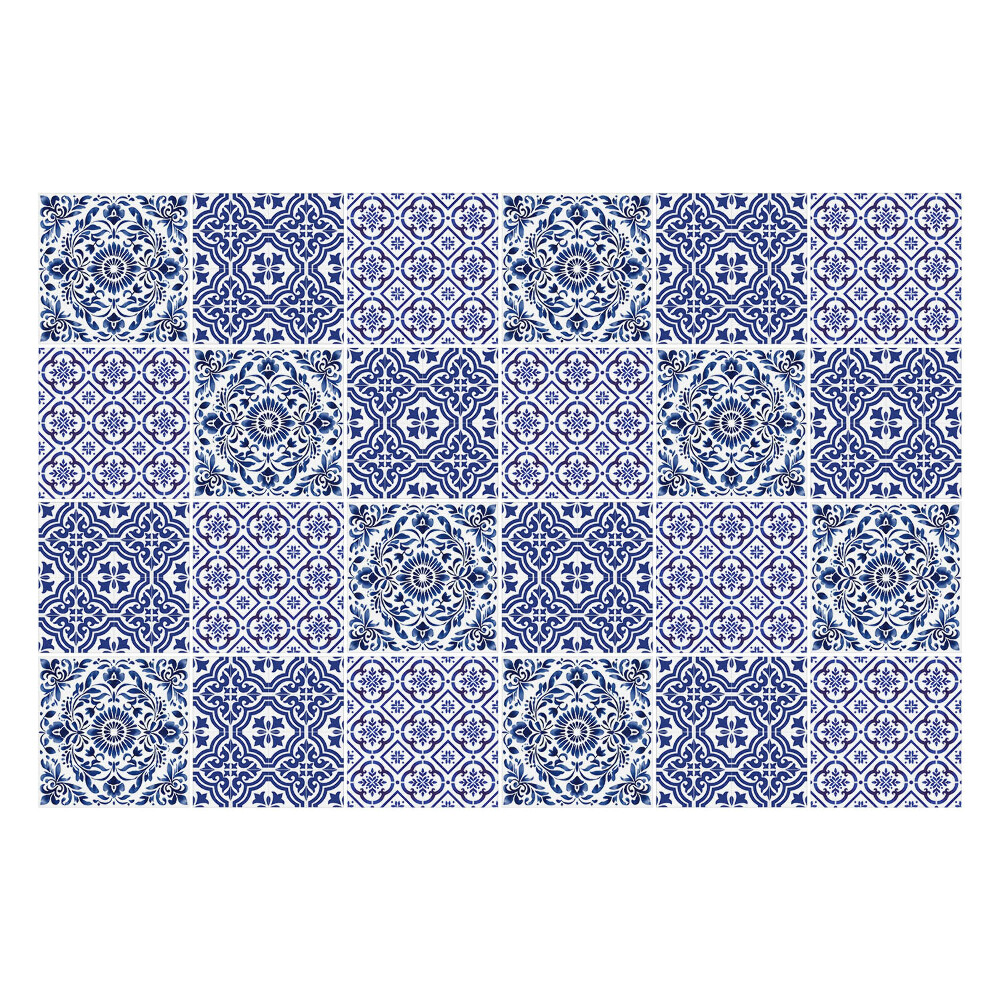 Samolepka na dlaždice Jemně zdobené dlaždice