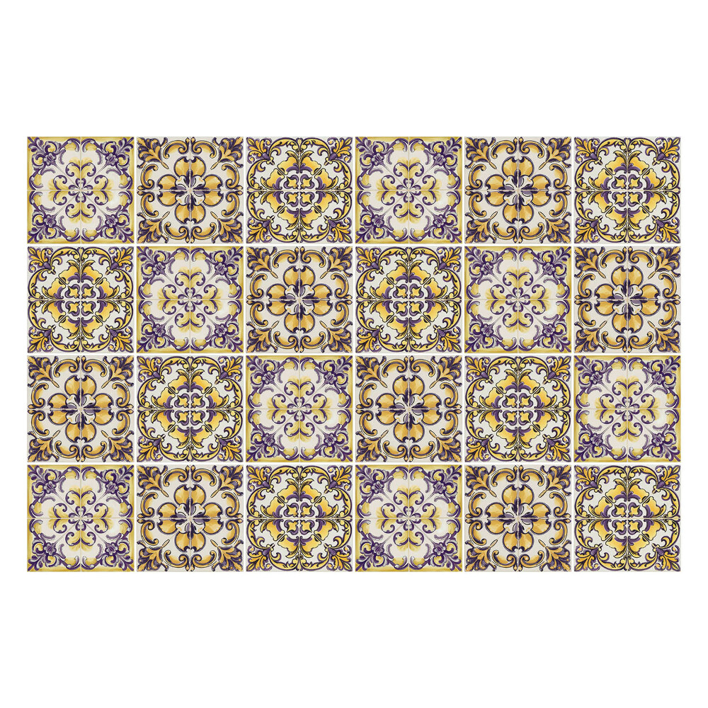 Nálepka na dlaždice Vzorované mozaikové dlaždice