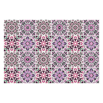 Nálepka na dlaždice Pastelově zdobená mozaika