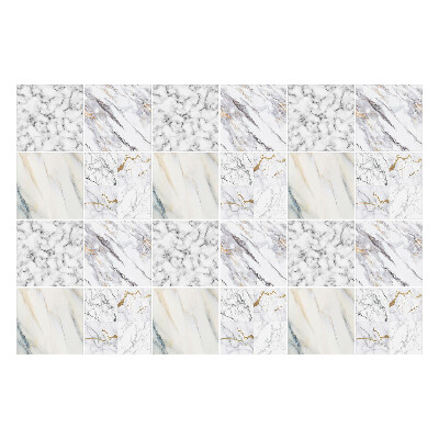 Nálepka na dlaždice Elegantní mramorová kompozice