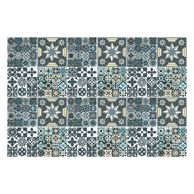 Samolepka na dlaždice Módní vzory dlaždic