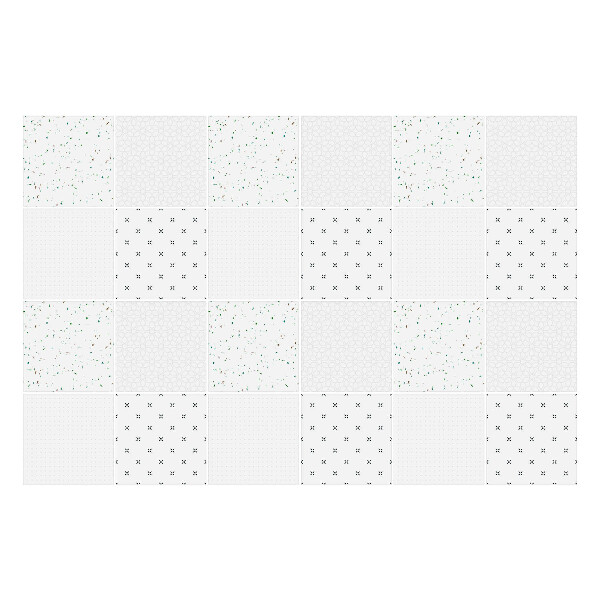 Samolepka na dlaždice Geometrie s jemnými vzory
