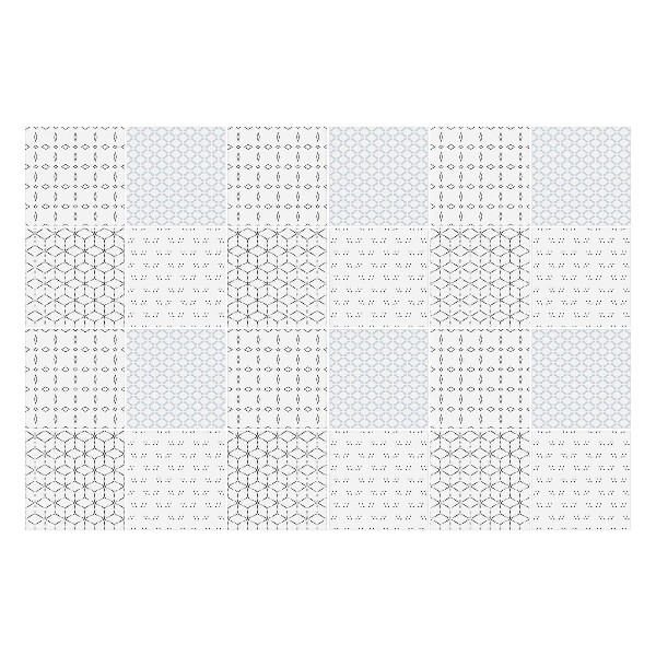 Nálepka na dlaždice Geometrický jednoduchý design