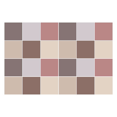 Samolepka na dlaždice Paleta přírodních barev