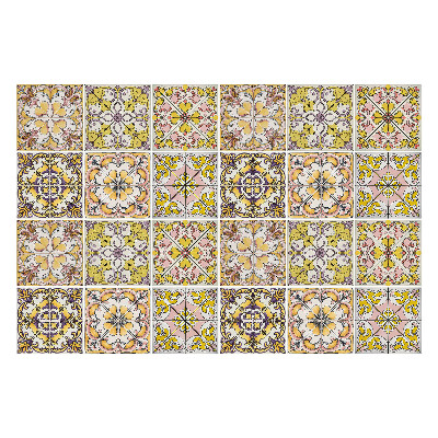 Samolepka na dlaždice Klasické květinové motivy