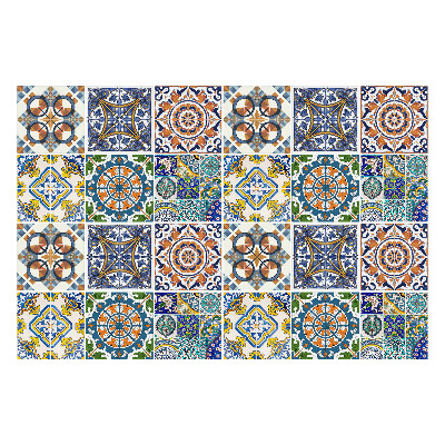 Samolepka na dlaždice Geometrický kaleidoskop