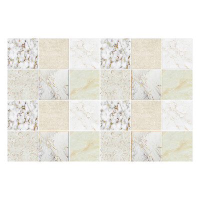 Nálepka na dlaždice Elegantní mramorová mozaika