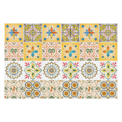 Samolepka na dlaždice Tropický design