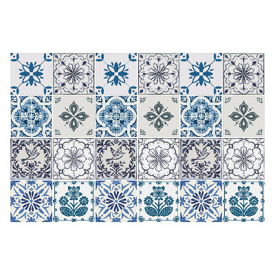 Samolepka na dlaždice Květinové ozdoby v kompozici