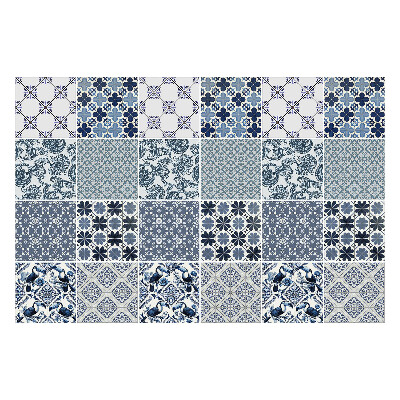 Nálepka na dlaždice Elegantní květinové motivy