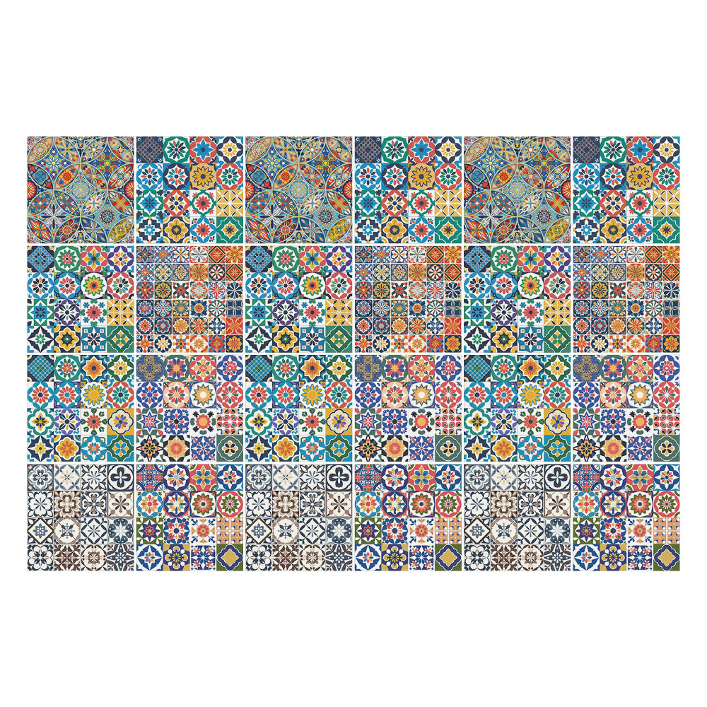 Nálepka na dlaždice Barevná malá mozaika