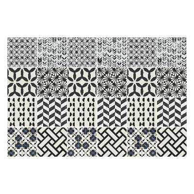 Samolepka na dlaždice Iluze geometrického motivu