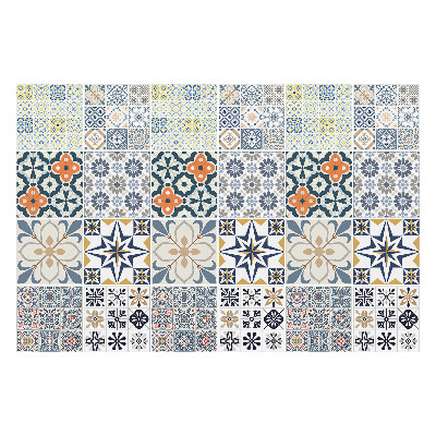 Nálepka na dlaždice Bohatě zdobená mozaika