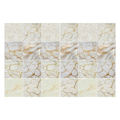 Nálepka na dlaždice Elegantní mramorové motivy