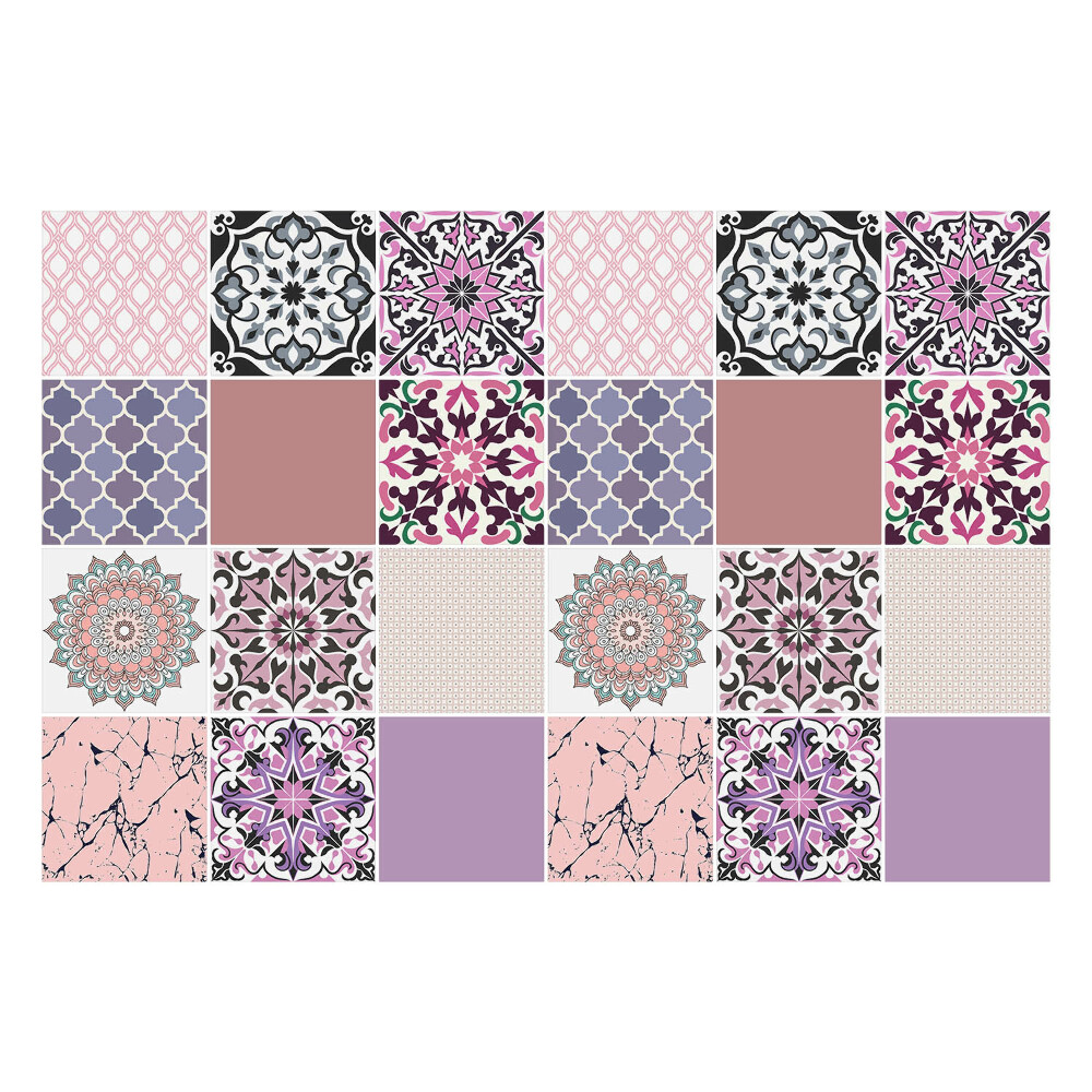 Samolepka na dlaždice Pastelové kompozice