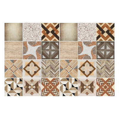 Samolepka na dlaždice Různé motivy dřeva