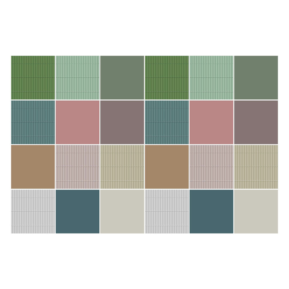 Samolepka na dlaždice Geometrické barevné bloky