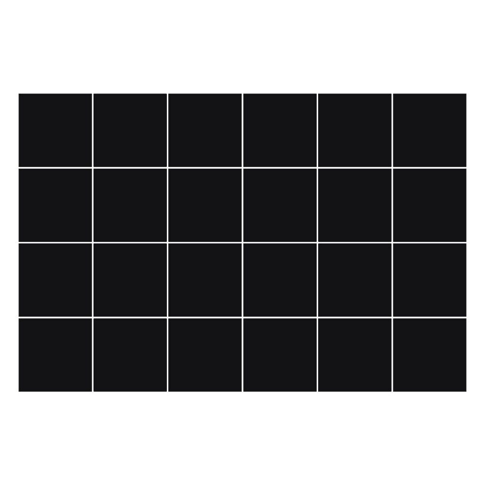 Samolepka na dlaždice Barva Černá