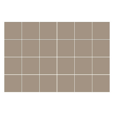 Samolepka na dlaždice Barva Hnědá