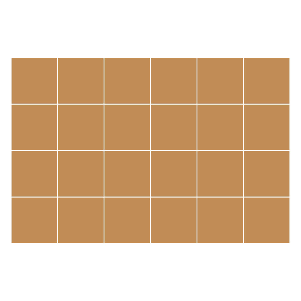 Nálepka na dlaždice Barva Oranžová