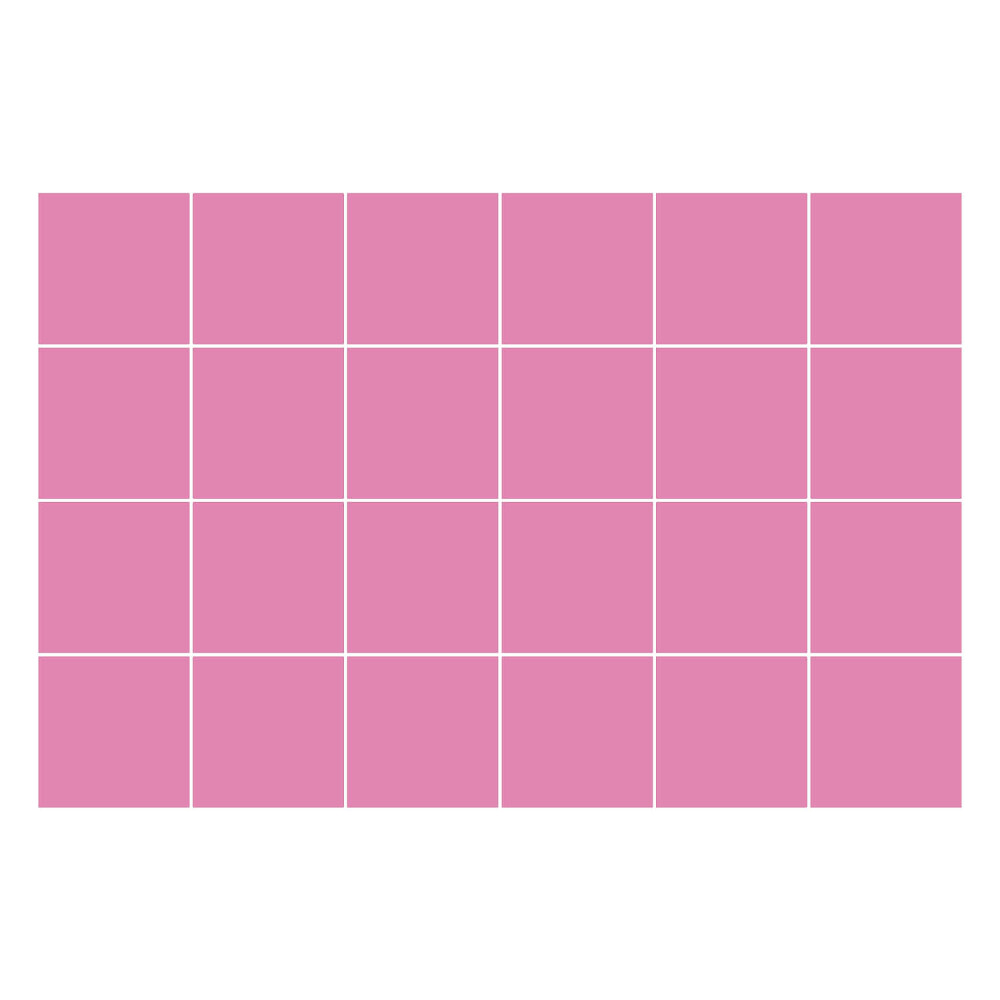 Samolepka na dlaždice Pastelově růžová barva