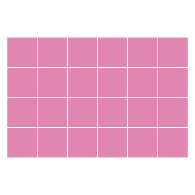 Samolepka na dlaždice Pastelově růžová barva